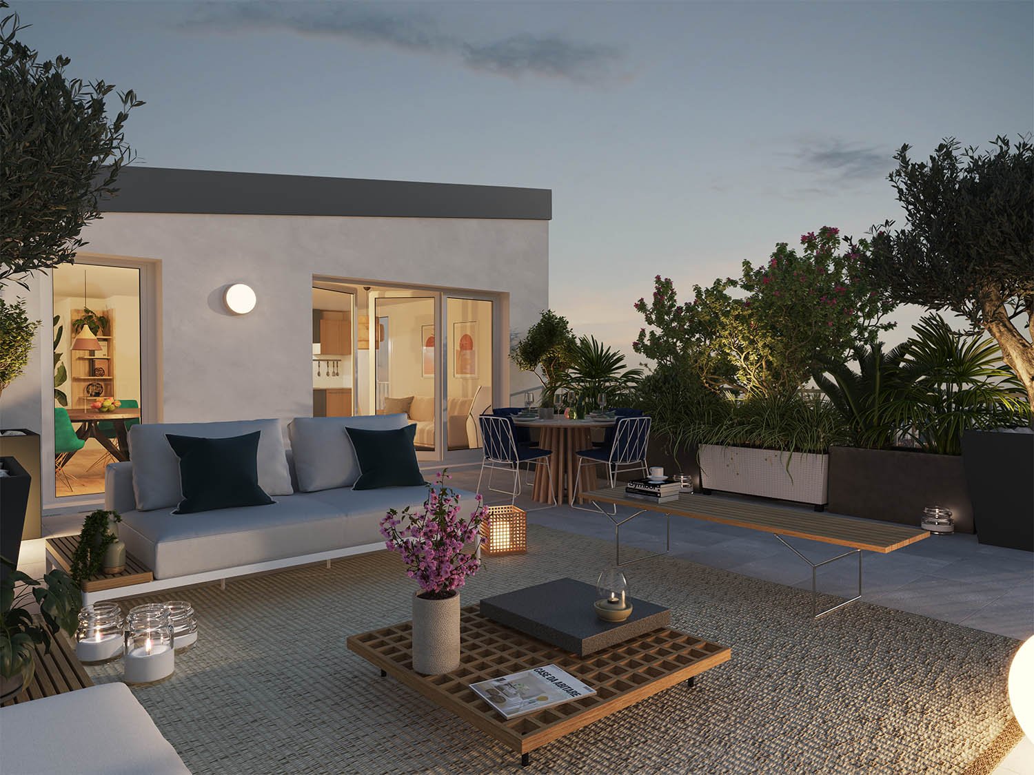 Appartements neufs terrasse extérieur Bondoufle