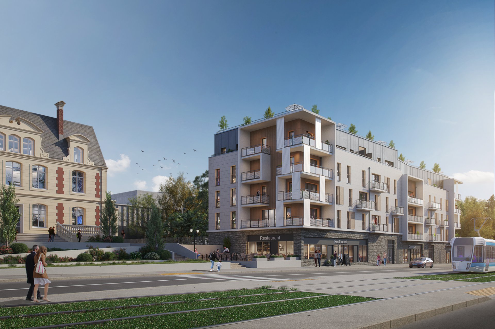 Façade extérieur Châtenay Malabry