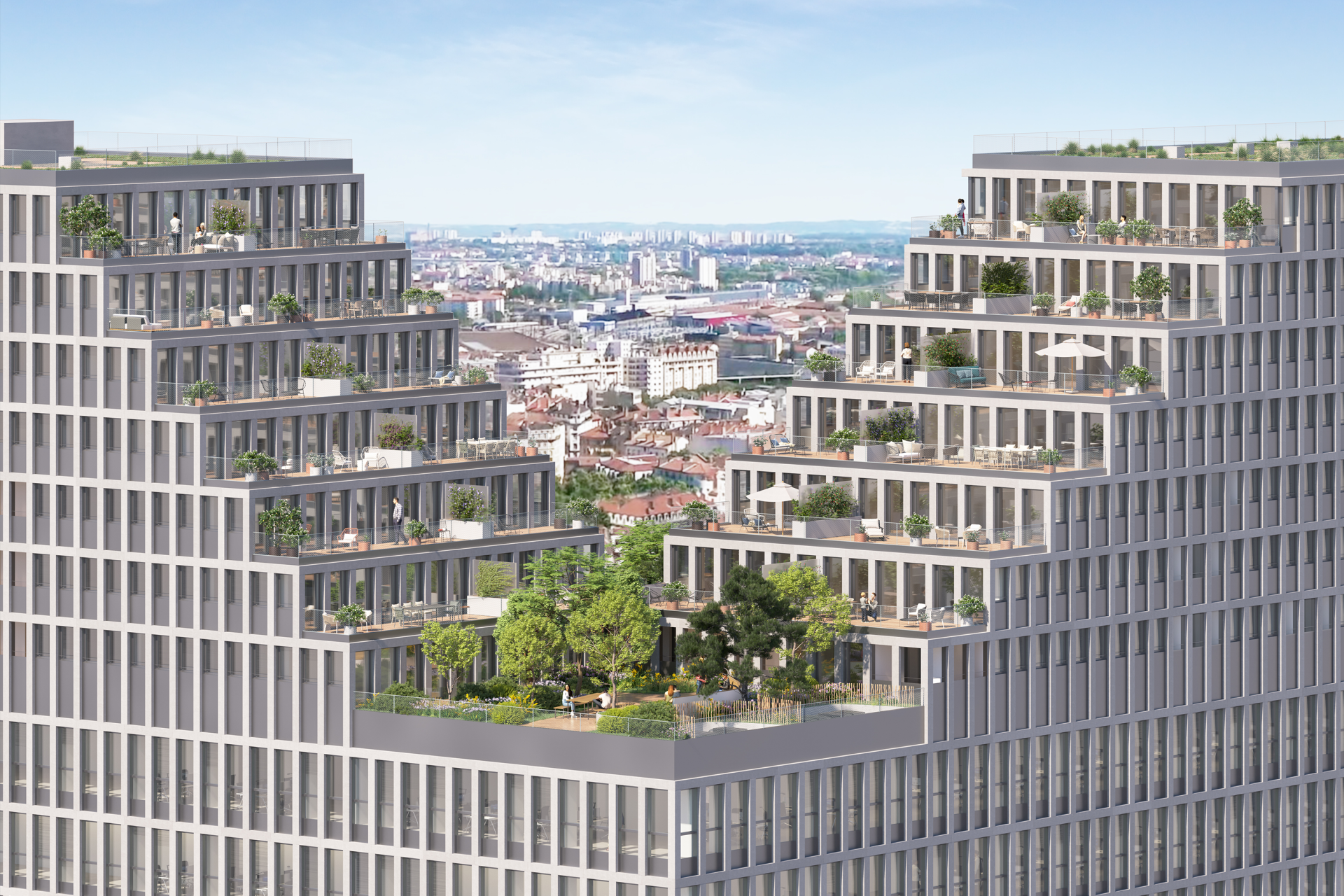 Façade extérieur Lyon 3ème