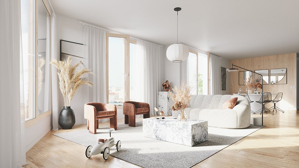 appartement neuf intérieur kerria