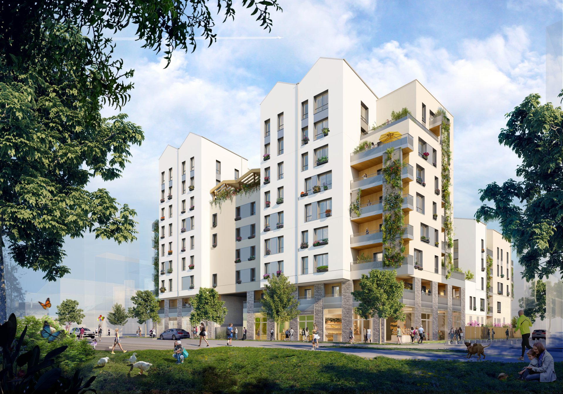 appartements neufs Aubervilliers Cassia Woodeum